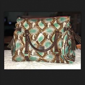 Python Dooney and Bourke purse